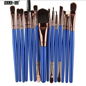 MAANGE Pro 15Pcs Makeup Brushes Set Eye Shadow